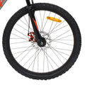 Huffy Marker - Mountainbike 21 versnellingen Shimano - Volledig geveerd 24 inch staalgrijs