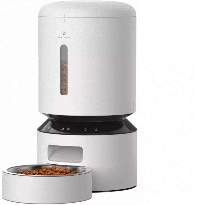 Petlibro Granary - Automatische Wifi Voerbak - 5 l - Wit
