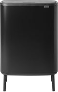 Brabantia Bo Touch Bin Hi Prullenbak - 60 liter - Soft-touch openingssysteem - Matt Black
