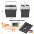 KOEL Boks 30 - Koelbox Elektrisch 12V en 230V - Koel tot 20 graden onder omgevingstemperatuur - 30 Liter