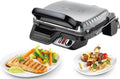 Tefal Ultra Compact GC3050 - Contactgrill - Groot grilloppervlak - Anti-aanbaklaag - 2000W - RVS