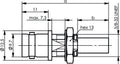 Telegärtner 100023379 100023379 BNC-connector Bus, inbouw 50 Ω 1 stuk(s)