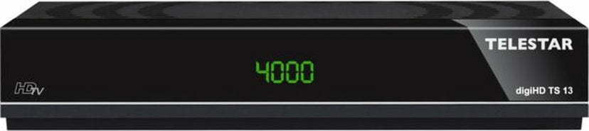 Telestar digiHD TS 13 HD-satellietreceiver Opnamefunctie, Geschikt voor enkele kabel Aantal tuners: 1