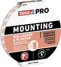 tesa Mounting PRO Tapete & Putz 66743-00001-00 Montagetape Wit (l x b) 5 m x 19 mm 1 stuk(s)