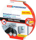 tesa ULTRA STRONG 55792-00001-02 Montagetape tesa Powerbond Wit (l x b) 5 m x 19 mm 1 stuk(s)
