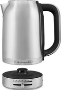 KitchenAid 5KEK1701ESX - Waterkoker - 1,7L temperatuurregeling 50°C-100°C - Aluminium RVS