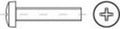 TOOLCRAFT 145893 Lenskopschroeven M2.5 12 mm Kruiskop Phillips DIN 7985 Staal Galvanisch verzinkt 200 stuk(s)