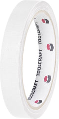 TOOLCRAFT HEB38L10WC HEB38L10WC Textieltape HEB38L10WC Wit (l x b) 10 m x 38 mm 1 stuk(s)