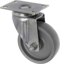 TOOLCRAFT TO-5137935 Zwenkwiel 100 mm met schroefplaat Draagvermogen (max.): 125 kg