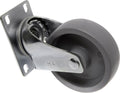 TOOLCRAFT TO-5137935 Zwenkwiel 100 mm met schroefplaat Draagvermogen (max.): 125 kg
