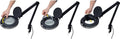 TOOLCRAFT TO-7173474 LED-loeplamp Vergrotingsfactor: 1.75 x 127 mm Energielabel: F (A - G)