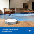 TP-Link Tapo RV20 Mop Plus - Robotstofzuiger met dweilfunctie - MagSlim - Automatische Leegstation - 4L