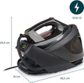 Princess 323090 - Stoomgenerator - 3000W 7.5 bar 1.5L - Zwart
