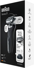 Braun Series 7 70-N1200s - Elektrisch Scheerapparaat - 360° Flex-kop AutoSense-technologie - Zilver