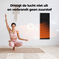 AENO GH4S - Infraroodkachel - 700W Bluetooth WIFI - Zwart