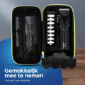 V-Goods Professionele Tondeuse - Haartrimmer - Mannen, Vrouwen en Kappers - 8 Opzetstukken - Met Bewaarkoffer en Mantel