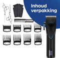 V-Goods Professionele Tondeuse - Haartrimmer - Mannen, Vrouwen en Kappers - 8 Opzetstukken - Met Bewaarkoffer en Mantel