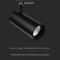 V-TAC VT-11035 LED Tracklights - COB Tracklights - Samsung - IP20 - Zwart - 35 Watt - 3000 Lumen - 4000K
