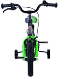 Volare Sportivo - Kinderfiets 12 Inch - Terugtraprem en handrem - Groen/Zwart