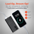 QuchiQ™ Powerbank 20000mAh - Draadloze oplader - Quick Charge - 3 apparaten tegelijk opladen