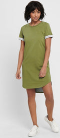 JDY JDYIVY S/S DRESS JRS NOOS - Dames Jurk - Korte Mouwen - Stretch - Maat XS
