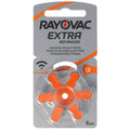 60 pieces hearing aid battery Varta HA13, IEC PR48, 4606 945 406, Acoustic Rayovac hearing aid batte