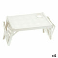 Opvouwbaar dienblad voor bed Tontarelli Life Beige 52 x 32 x 25 cm (12 Stuks)