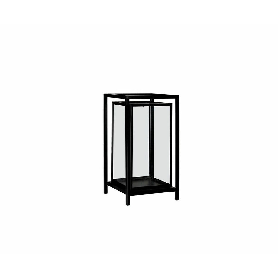 Kaarshouder Alexandra House Living Zwart Kristal Ijzer 23 x 41 x 23 cm