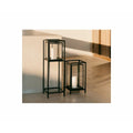 Kaarshouder Alexandra House Living Zwart Kristal Ijzer 23 x 41 x 23 cm