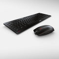 Cherry Stream Desktop Recharge - Draadloos Toetsenbord Qwertz DE - 115 Toetsen - Zwart