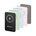 Verbatim Charge 'n' Go magnetische draadloze powerbank 5000mAh zwart