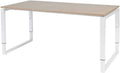 Verstelbaar Bureau - Plus 160x80 Havana Kersen - wit frame