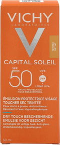 Vichy Capital Soleil SPF50 BB Crème Zonbescherming Gemengde tot Vette Huid - Gelaat 50ml