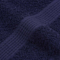 vidaXL - Badhanddoeken - 4 - st - 100x150 - cm - 360 - g/m² - 100% - katoen - marineblauw