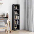 vidaXL - Boekenkast/kamerscherm - 40x30x167,5 - cm - massief - grenenhout - grijs