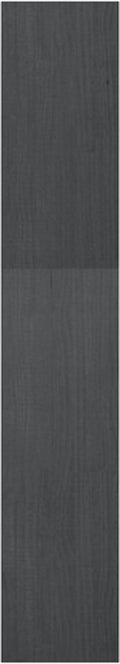 vidaXL - Boekenkast/kamerscherm - 40x30x167,5 - cm - massief - grenenhout - grijs