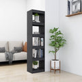 vidaXL - Boekenkast/kamerscherm - 40x30x167,5 - cm - massief - grenenhout - grijs