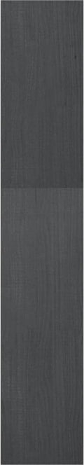 vidaXL - Boekenkast/kamerscherm - 40x30x167,5 - cm - massief - grenenhout - grijs