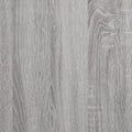 vidaXL - Boekenrek - 80x30x78,5 - cm - bewerkt - hout - en - ijzer - grijs - sonoma