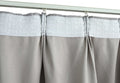 vidaXL - Gordijnen - verduisterend - met - haken - 2 - st - 140x245 - cm - grijs
