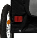 vidaXL - Hondenfietstrailer - oxford - stof - en - ijzer - zwart