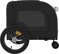 vidaXL - Hondenfietstrailer - oxford - stof - en - ijzer - zwart