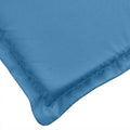 vidaXL - Stoelkussens - 6 - st - hoge - rug - 120x50x4 - cm - stof - gemêleerd - blauw