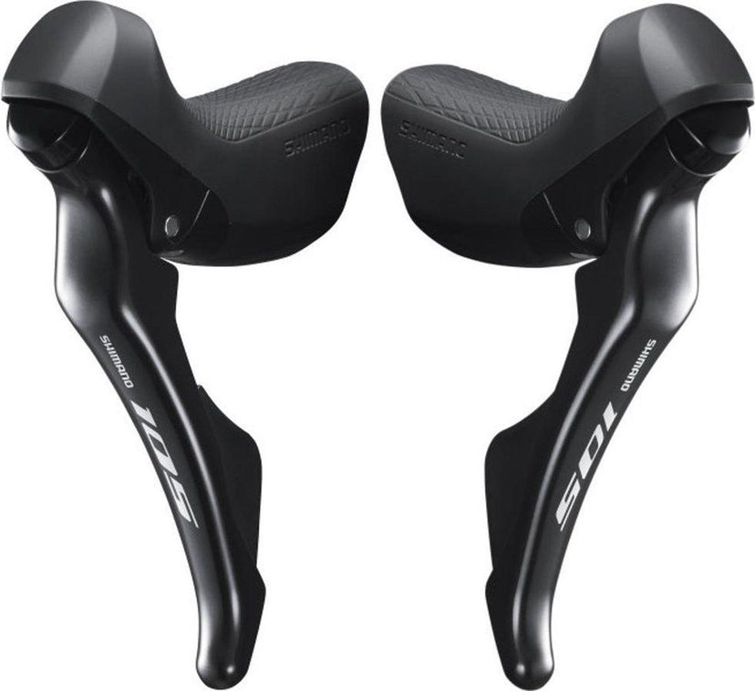 Versteller met remhendelset 2 x 11 speed Shimano 105 ST-R7000 - zwart