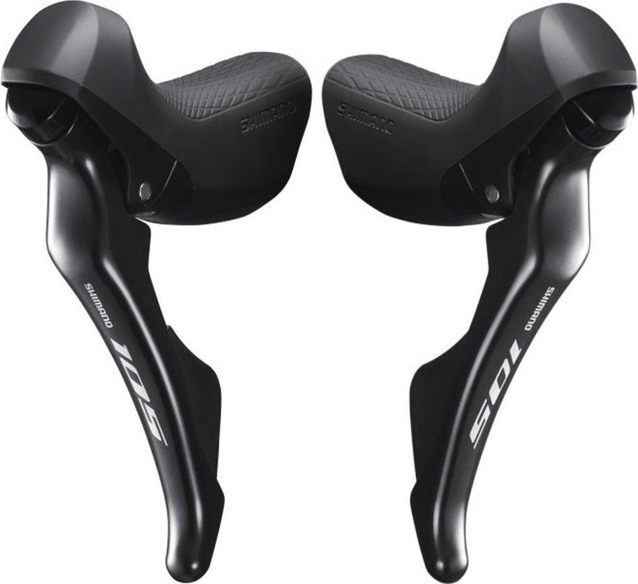Versteller met remhendelset 2 x 11 speed Shimano 105 ST-R7000 - zwart