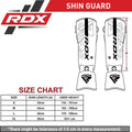 RDX F6 Kara - Scheenbeschermers - CE-gecertificeerd - Zwart/Rood - L