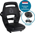 Qibbel Junior 6+ - Fietsstoeltje Achter - Quick Connect - Zwart