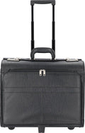 Alassio pilotenkoffer - SAN REMO - zwart - kunstleer - JU-45030