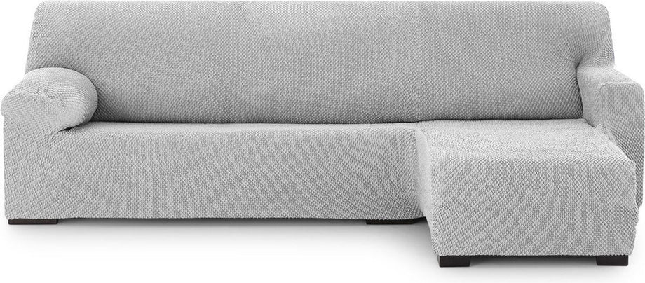 Hoes voor chaise longue met korte armleuning rechts Eysa THOR Grijs 110 x 110 x 310 cm