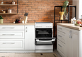 ok OFC 12321-1 A - Fornuis - Elektrisch - Keramisch - 4 kookzones - breedte 49.5 cm - wit